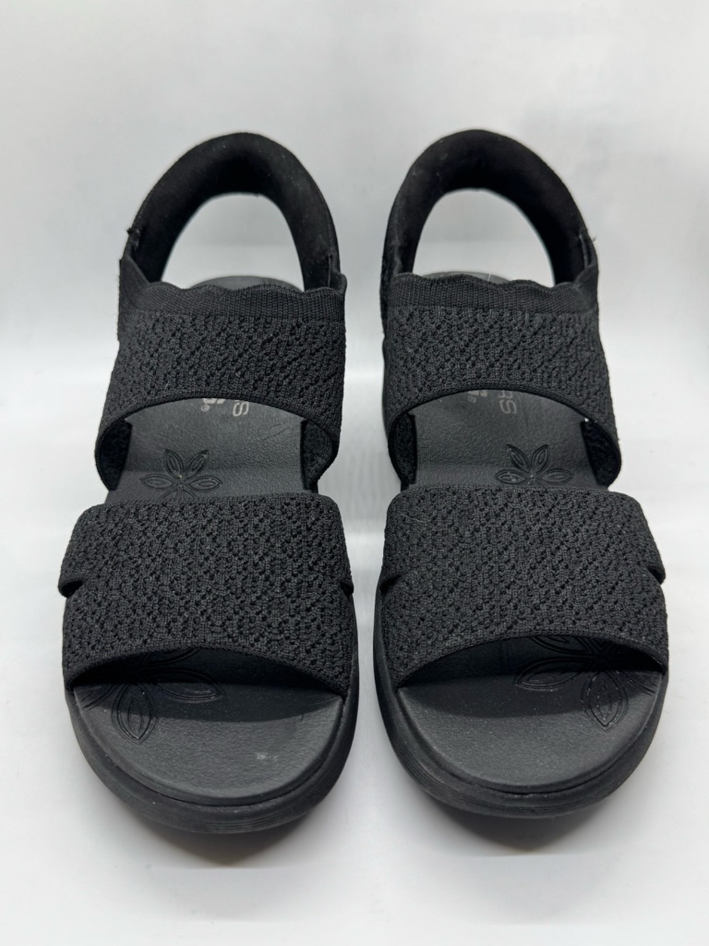 Skechers Slip-ins_Pier Lite Flex Washable Sandals in Black Size 8 - Picture 3 of 10